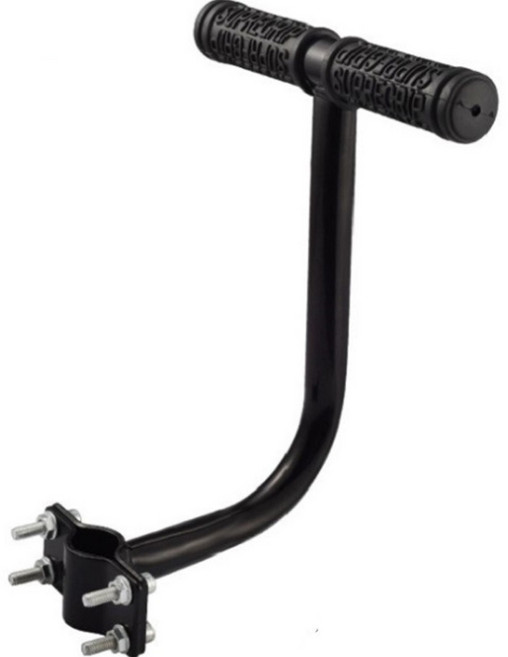 에코라이즈 자전거 보조 손잡이, 블랙, 1개