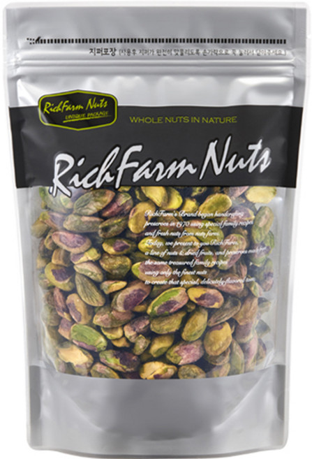 리치팜너트 탈각 피스타치오, 450g, 1개