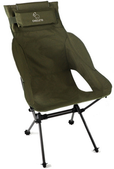 시크레토 경량 하이체어, 카키, 1개