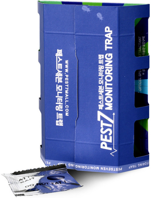 페스트세븐 모니터링 끈끈이 트랩 + 유인제 세트, 1세트