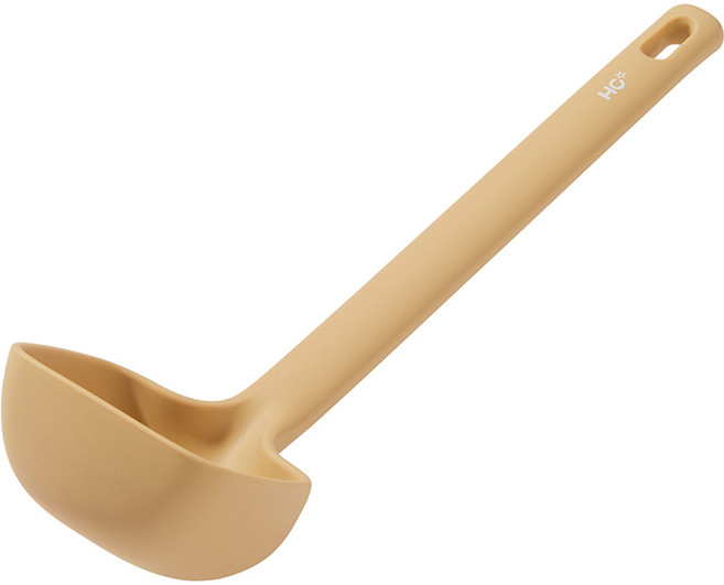 해피콜 비바 페스타 실리콘 국자, 샌드옐로우, 1개