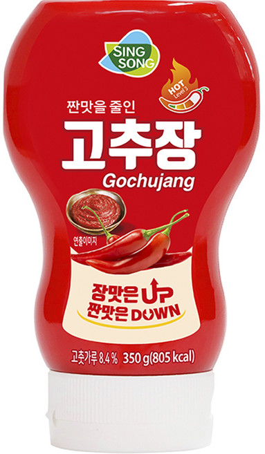 신송 짠맛을 줄인 고추장, 1개, 350g