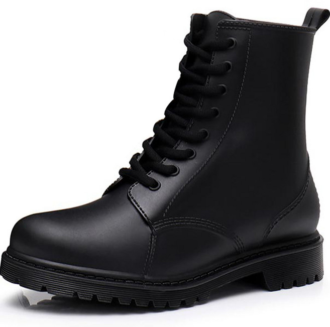 슈즈앤 워커스타일 미들 레인부츠 sn1038