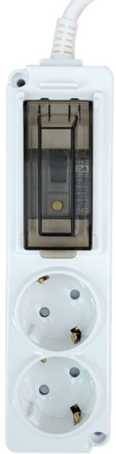 원스탑 고용량 누전차단용 멀티탭 2구 PSCP02, 50cm, 혼합색상, 1개