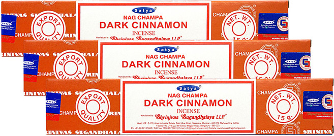 나그참파코리아 인센스 스틱, 다크 시나몬