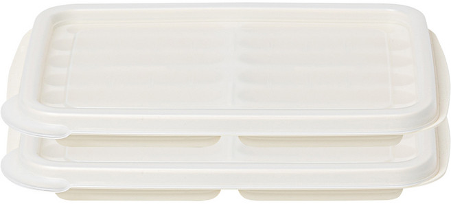 이지앤프리 아이스쏙 얼음트레이 12칸, 화이트, 2개