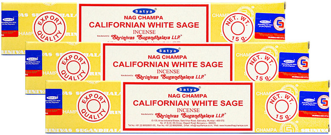 나그참파코리아 인센스 스틱, 캘리포니아 화이트세이지