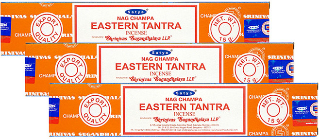 나그참파코리아 인센스 스틱 15g x 3p, 이스턴 탄트라