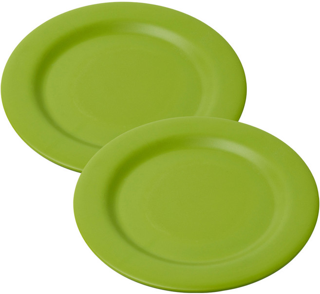 어웨이큰센스 디저트 플레이트, 올리브 그린, 2개