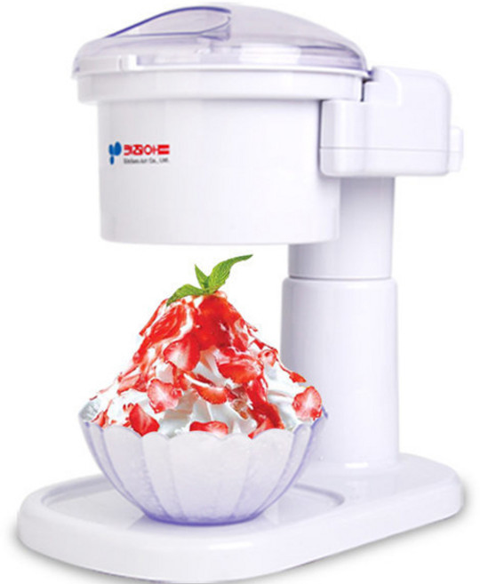 키친아트 강력모터 안전칼날 자동 가정용 각얼음 빙수기, KAS-IS534