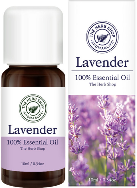 더허브샵 아로마 에센셜 오일, 라벤더, 10ml, 1개