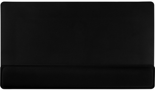 캔린 메모리폼 손목받침대 게이밍 마우스 장패드, 블랙, 1개