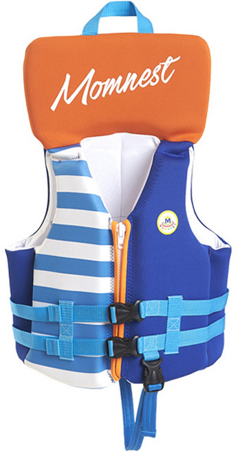 맘네스트 네오플랜 키즈 수영조끼, 블루, 1개