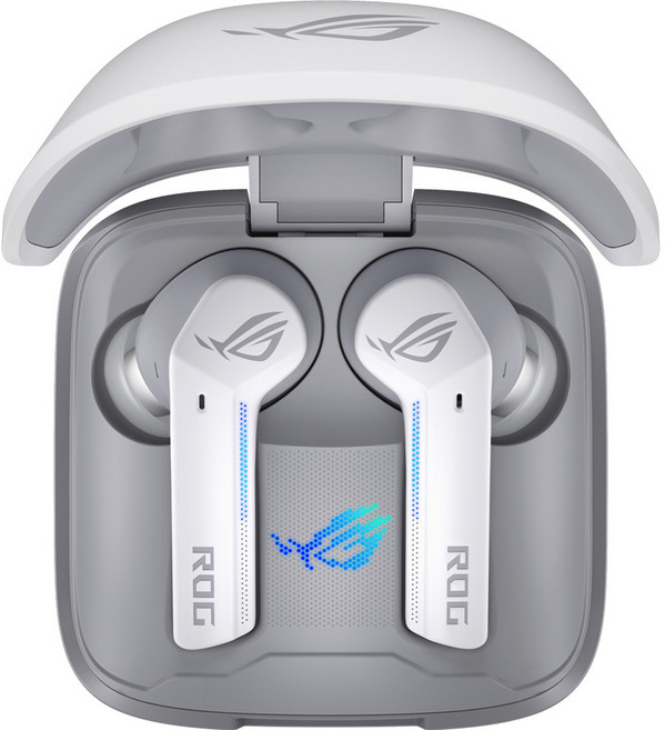 에이수스 ROG CETRA TRUE WIRELESS WHITE 블루투스 무선 게이밍 이어폰, 화이트