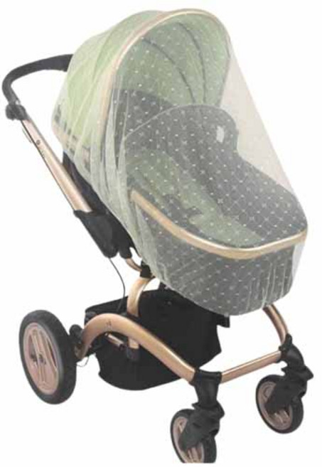 제이스탠바이미 유모차 전용 모기 방충망커버, 자카드화이트, 1개