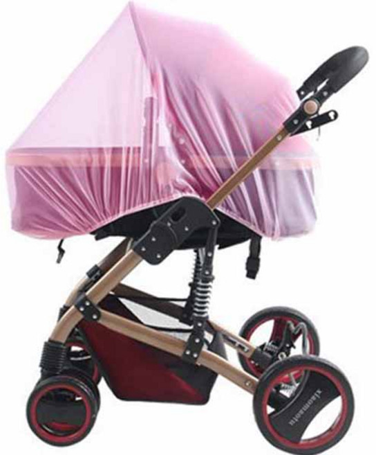 제이스탠바이미 유모차 전용 모기 방충망, 기본핑크, 1개