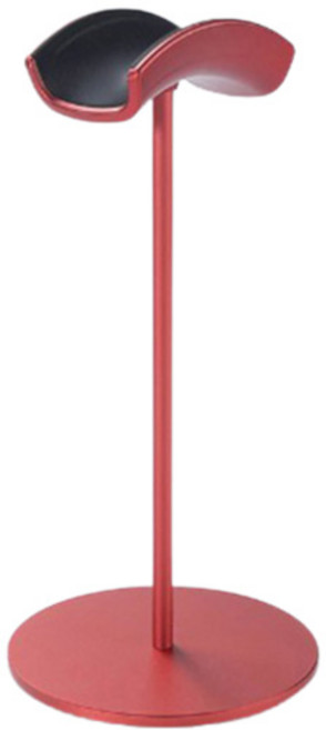 만물마켓 스탠드 헤드폰 거치대, 레드