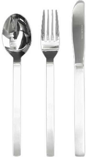 윌리브 국산 304스텐 피노 커트러리, 실버, 디너 스푼 + 디너 포크 + 디너 나이프