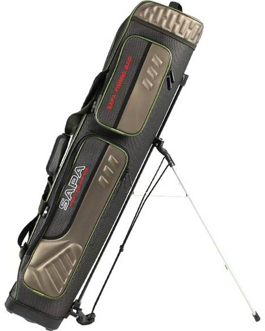 싸파 민물 5단 대물 원통 레저 낚시가방 STB-225ZKK 특대형, 카키