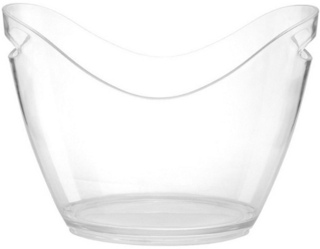 오브민 와인칠링 클리어 아이스버킷 투명 대형, 8L, 1개