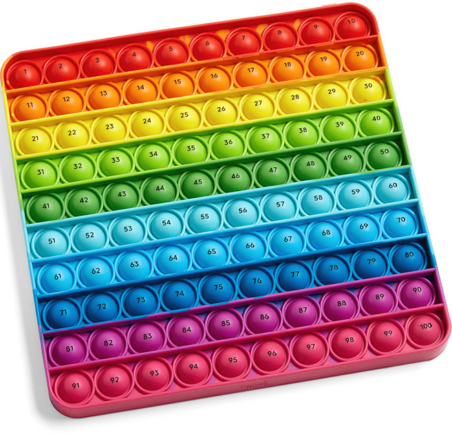 핸드투마인드 1-100 수배열판 버블 포퍼, 1개