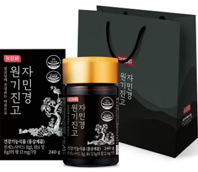 자민경 원기진고 240g + 쇼핑백, 1세트