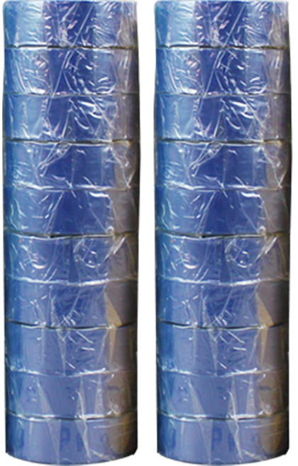 테이팩스 서통 PVC 전기 절연테이프 청색, 20개