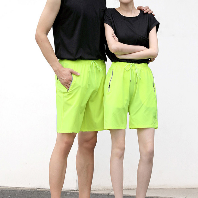 턴키 남녀공용 빅사이즈 스판 지퍼 반바지 SP-5302