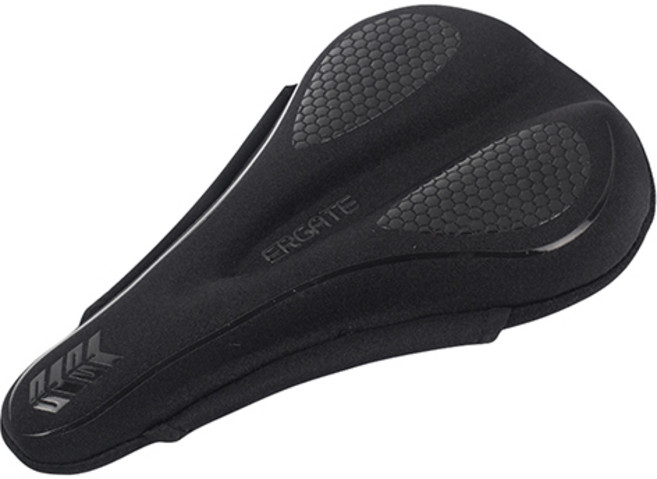 얼게이트 자전거 젤 안장커버, 블랙, 1개