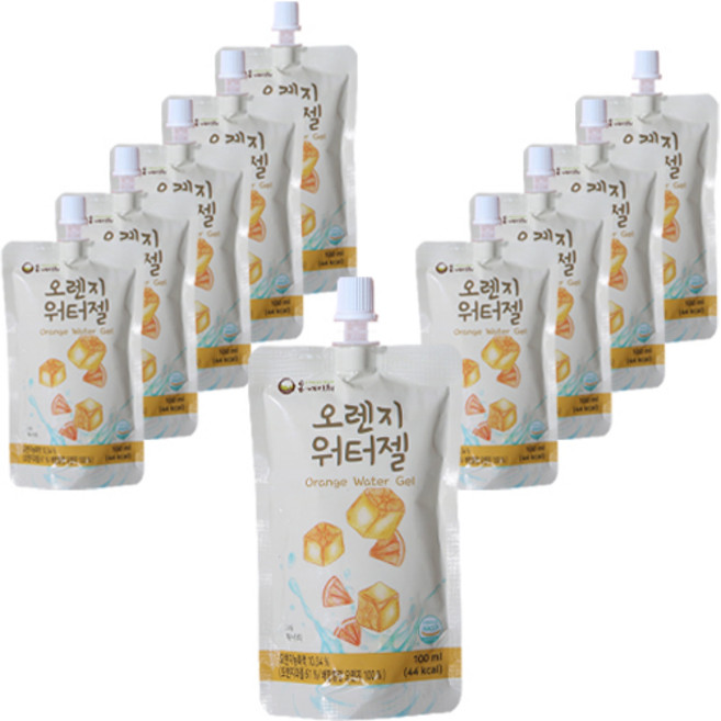 온네이쳐 오렌지 워터젤, 100ml, 10개