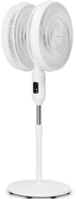 유니맥스 BLDC모터 더블헤드 리모컨 선풍기 대형, UMDF-16015DC