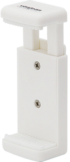 본젠 스마트폰 삼각대용 촬영 마운트 D CLiP 거치대 화이트, VCM-561W, 1개