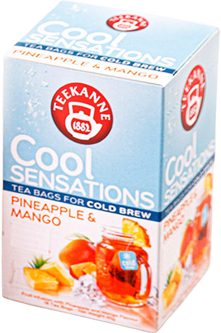 티칸 쿨 센세이션 파인애플 앤 망고 티백, 2.5g, 18개입, 1개