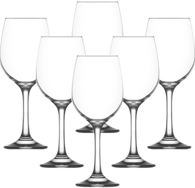 라브 FAM523 와인잔, 300ml, 6개