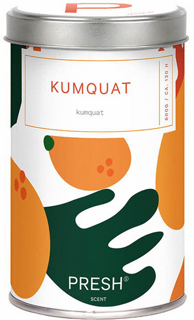 PRESH 대용량 소이 캔들, KUMQUAT, 600g, 1개