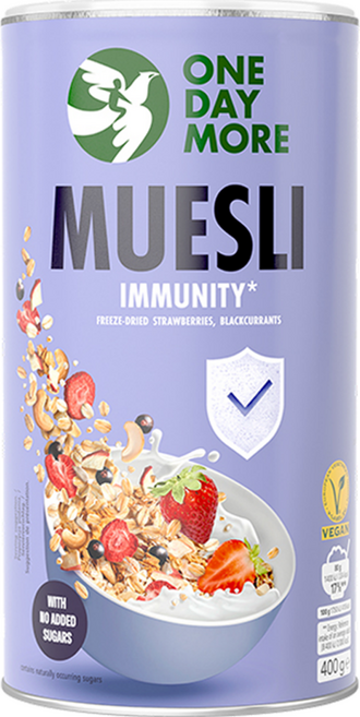 원데이모어 뮤즐리 딸기 블랙커런트, 400g, 1개