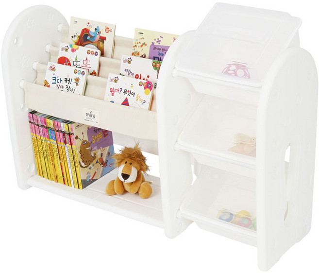 미루 뉴초이스 정리함 세트 C21 캡형, 올화이트, 1세트