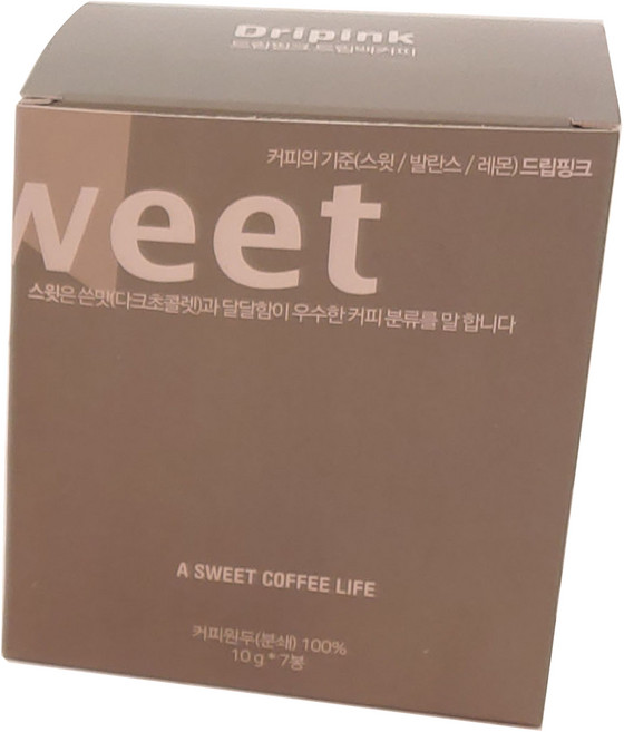 드립핑크 니카라과 드립백커피, 7개입, 1개, 10g