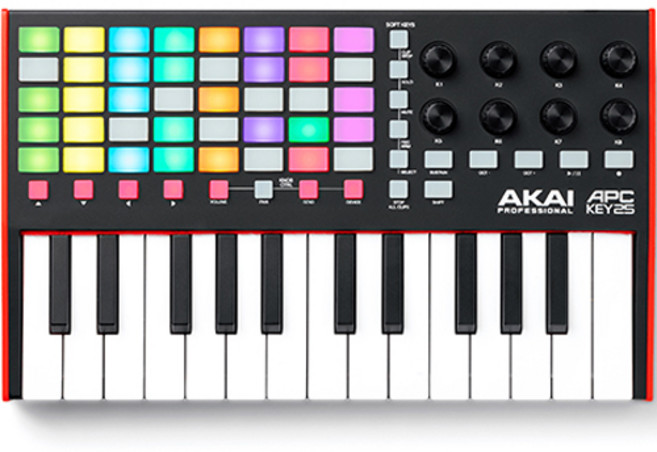 아카이 USB 마스터키보드, APC Key 25 Mk2, 혼합색상, 1개