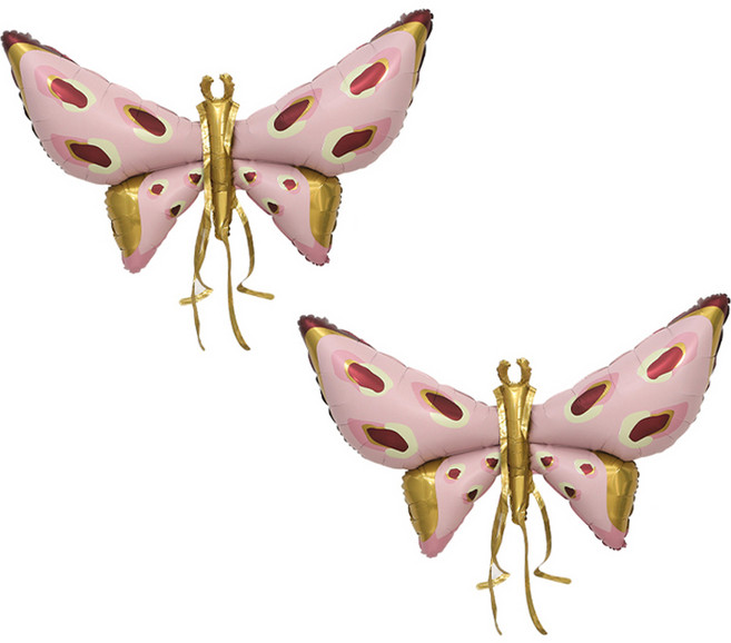 피앤비유니티 나비날개 + 어깨끈 세트, 표범나비, 2세트