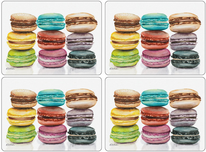 핌퍼넬 포트메리온 마카롱 테이블매트 4p, 혼합색상, ONE SIZE