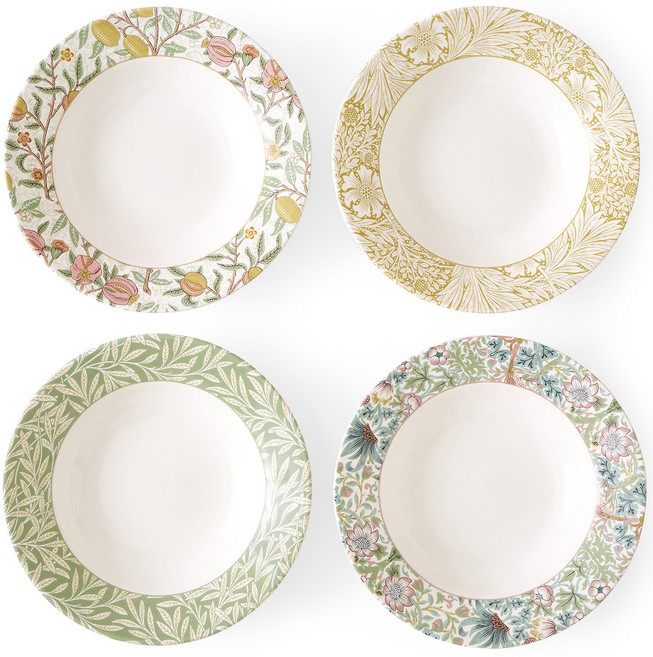 Spode Portmeirion Morris & Co.圓盤, 1個, 隨機出貨