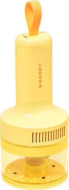 투코비 강력 흡입 충전식 데스크 청소기 C타입, 옐로우, 1개