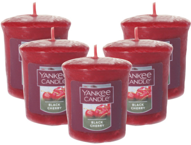 양키캔들 보티브 캔들, 블랙체리, 49g, 5개
