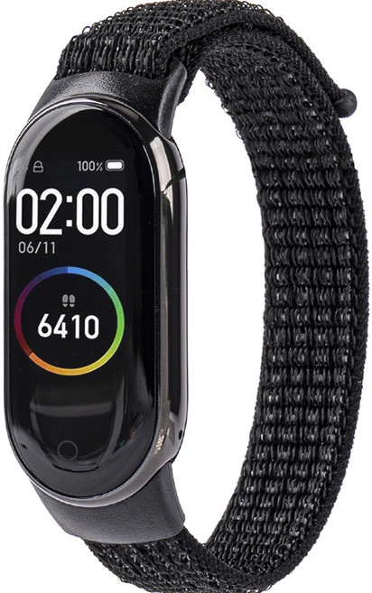 누아트 스포츠루프 스트랩, 블랙, 1개