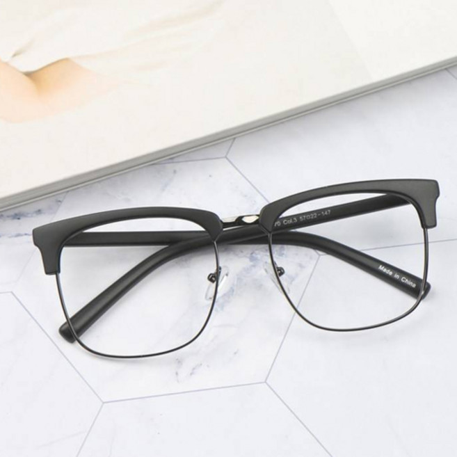 투디터 빅사이즈 하금테 대두 안경