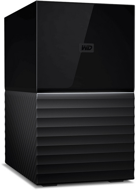 WD 마이북 듀오 외장하드 8.9cm, 44TB, 블랙