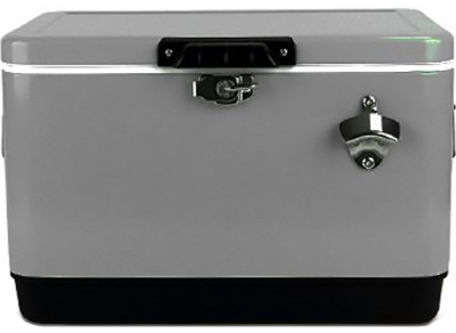 인블룸 파스텔 레트로 아이스쿨러, 그레이, 30L