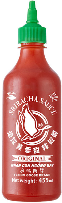 플라잉구스 스리라차 핫칠리 소스, 455ml, 1개