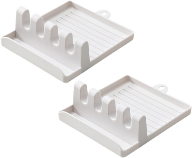 메리벨 주방도구 받침, 화이트, 2개